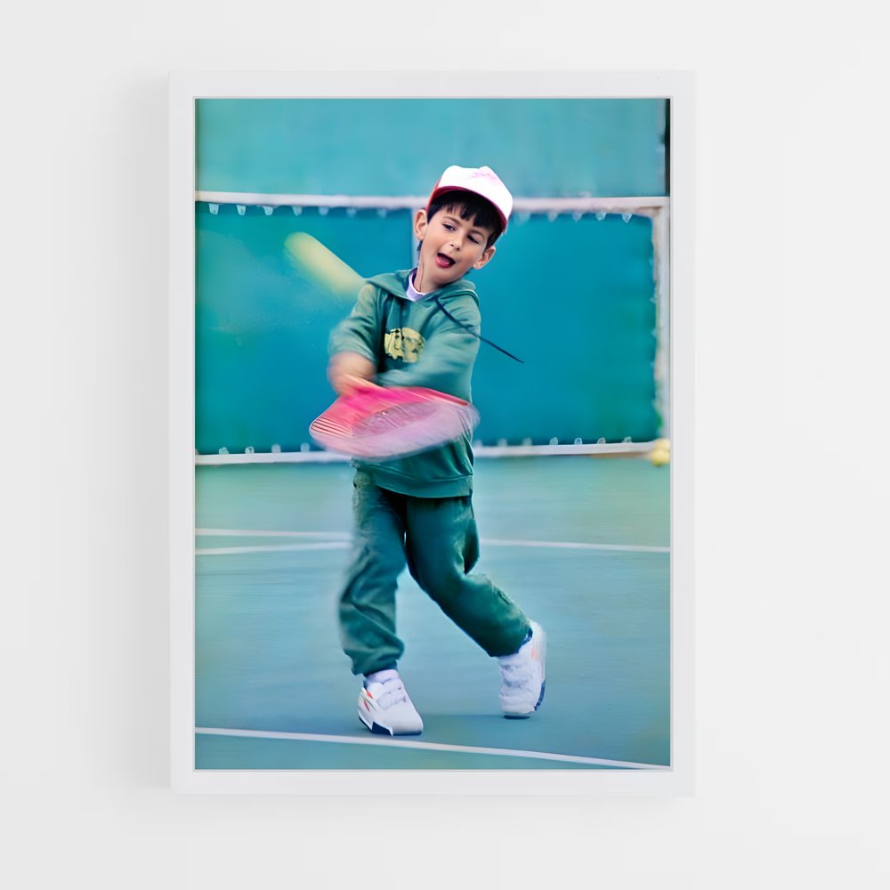 Poster Novak djokovic – affiche Tennis (vue 3)